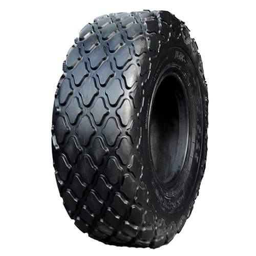 Vỏ xe lu - Đào - Máy cày