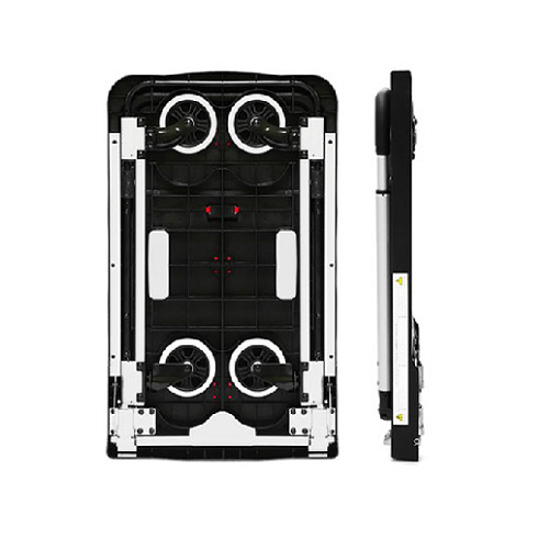 Xe đẩy 4 bánh đáy nhựa