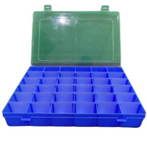 Hộp 36 ngăn màu xanh dương 